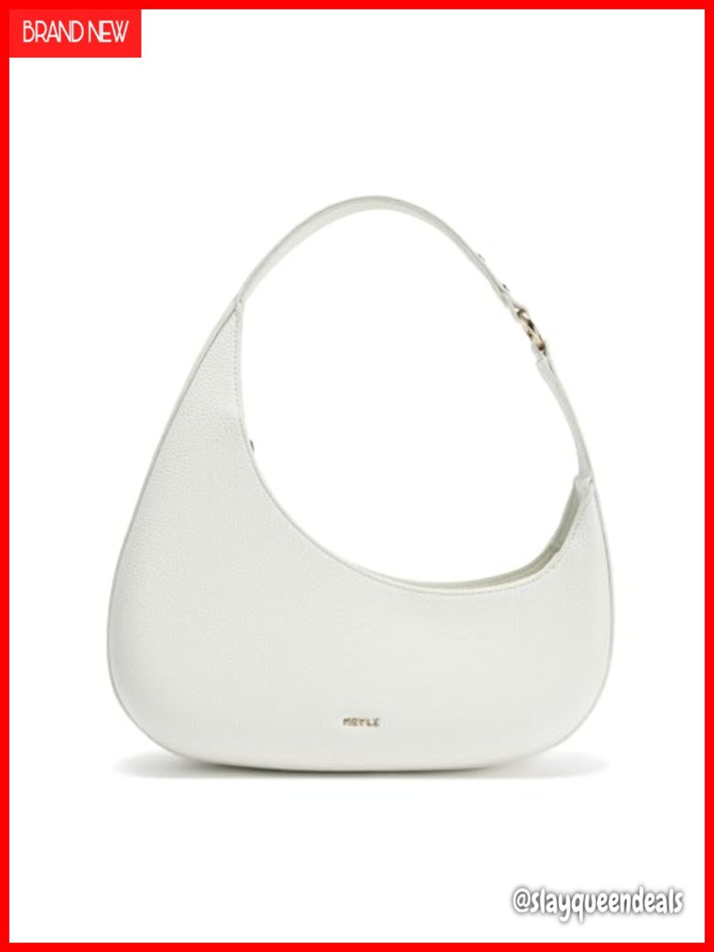 Trendy Faux Leather Shoulder Bag Women Handbag Lightweight Hobo Purse
